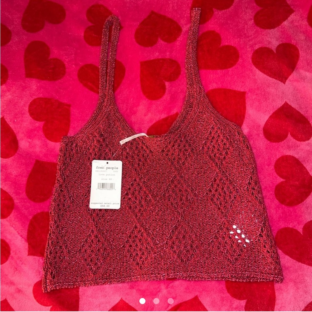 free people crochet top